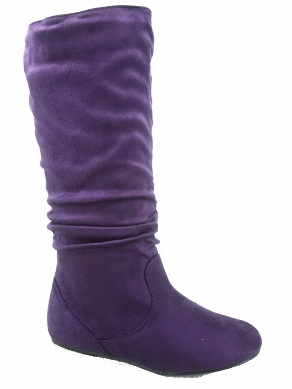Women's Purple Mid-Calf Slouch Boot